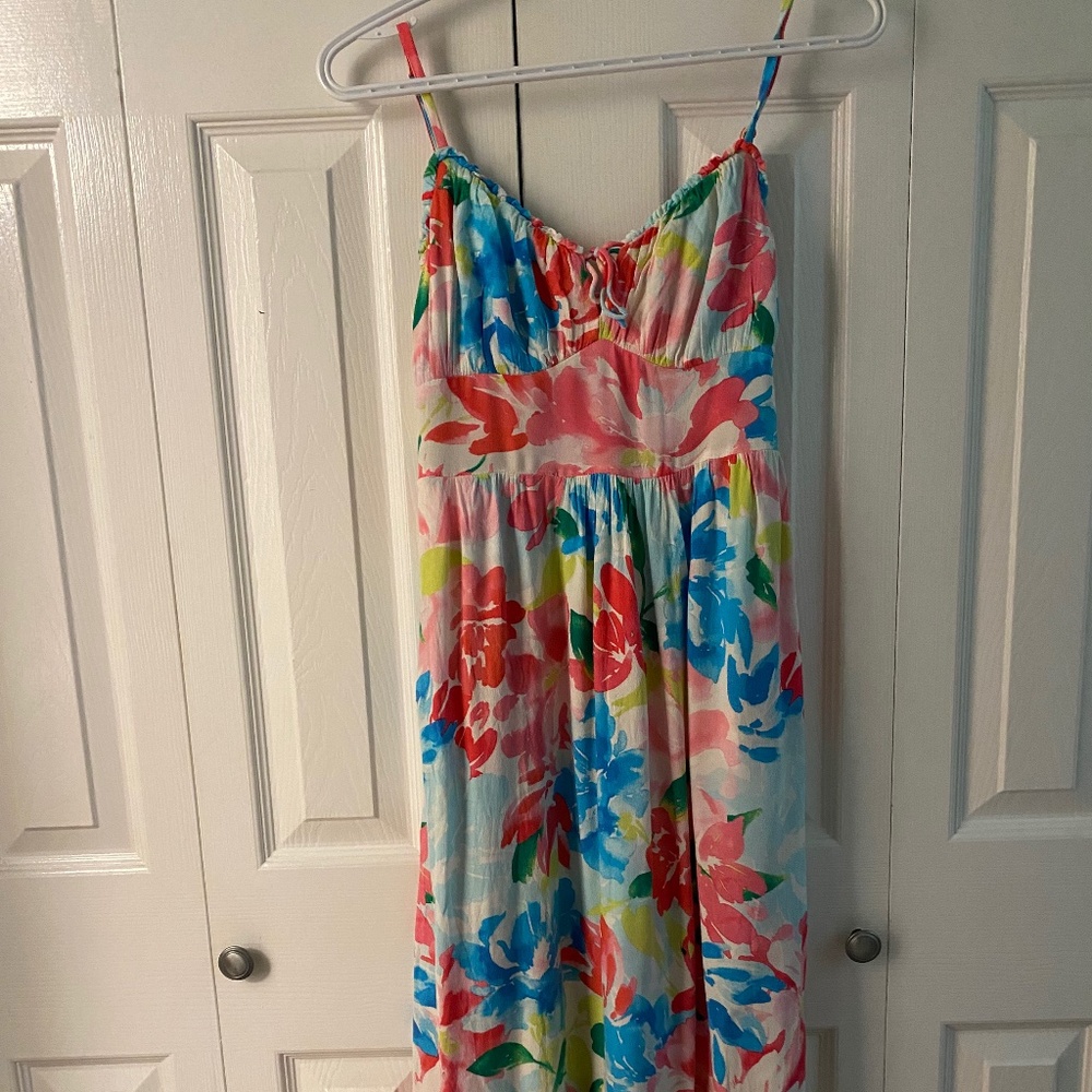 Floral midi sundress